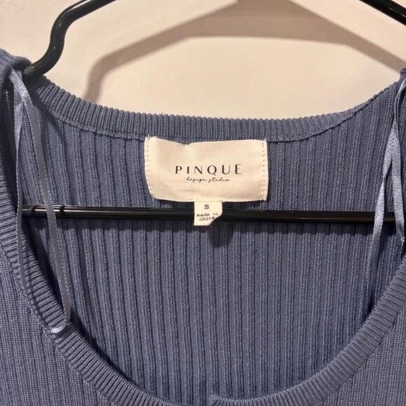 Pinque | Sumayya Buttoned Cardigan in Blue | Size: S - Picture 4 of 4